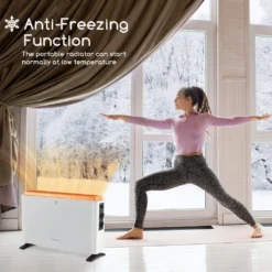 Aigostar Rylee – Heizgerät Mit 3 Einstellbaren Wärmestufen, Tragbarer Heizkörper Mit Frostwächter Stufenloser Thermosteuerung, 2000W, Schnelles Aufheizen, Leise Und Bequem, Überhitzungsschutz, Weiß -Günstiges Laube Lust Geschäft 3435cde022ed810d0006abd251baa3c0