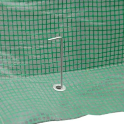 Outsunny Gewächshaus Treibhaus Tomatenhaus Frühbeet Mit Tür Und Fenster Zum Aufrollen PE Stahl Grün 240 X 180 X 240 Cm -Günstiges Laube Lust Geschäft 347044ed6eaf0321b4a6d2263224b97f