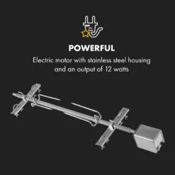 Klarstein Spanferkelgrill Drehspieß Mit Motor 12 Watt - Höhenverstellbar - Edelstahl Spanferkel Grill - Max 70 Kg - Silber Grillspieß Mit Motor Grill Drehspieß Mit Motor Spießbratengrill Mutzbratengrill -Günstiges Laube Lust Geschäft 34a9fda41210acf9bd73680cc86731d3