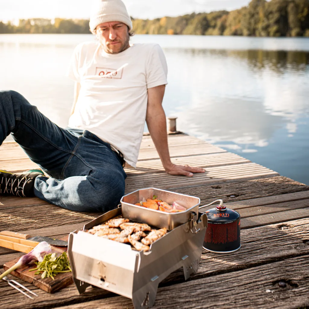 SKOTTI Gasgrill + 4 X 500g Kartusche In SET - Ready-to-go #grill.einfach.überall - Edelstahl 21 SKOTTI Gasgrill + 4 X 500g Kartusche In SET - Ready-to-go #grill.einfach.überall - Edelstahl – Bild 19