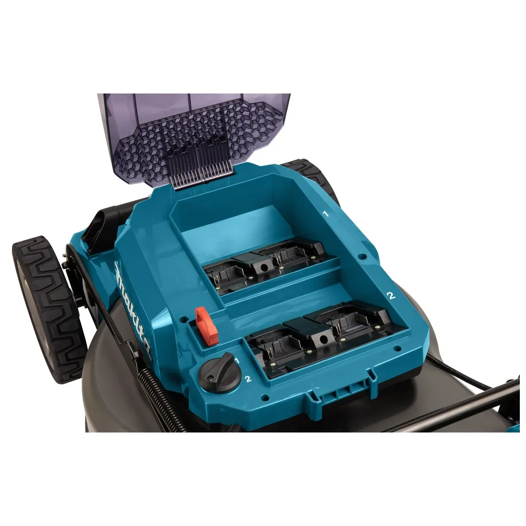 Makita DLM462PT4 Akku-Rasenmäher 14 Makita DLM462PT4 Akku-Rasenmäher – Bild 12