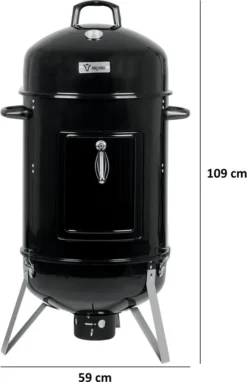 BBQ-Toro Räuchertonne Oak Ø 47 Cm | Räucherofen BBQ Smoker Holzkohlegrill -Günstiges Laube Lust Geschäft 35d6bba46397800edcbfa006c9545858