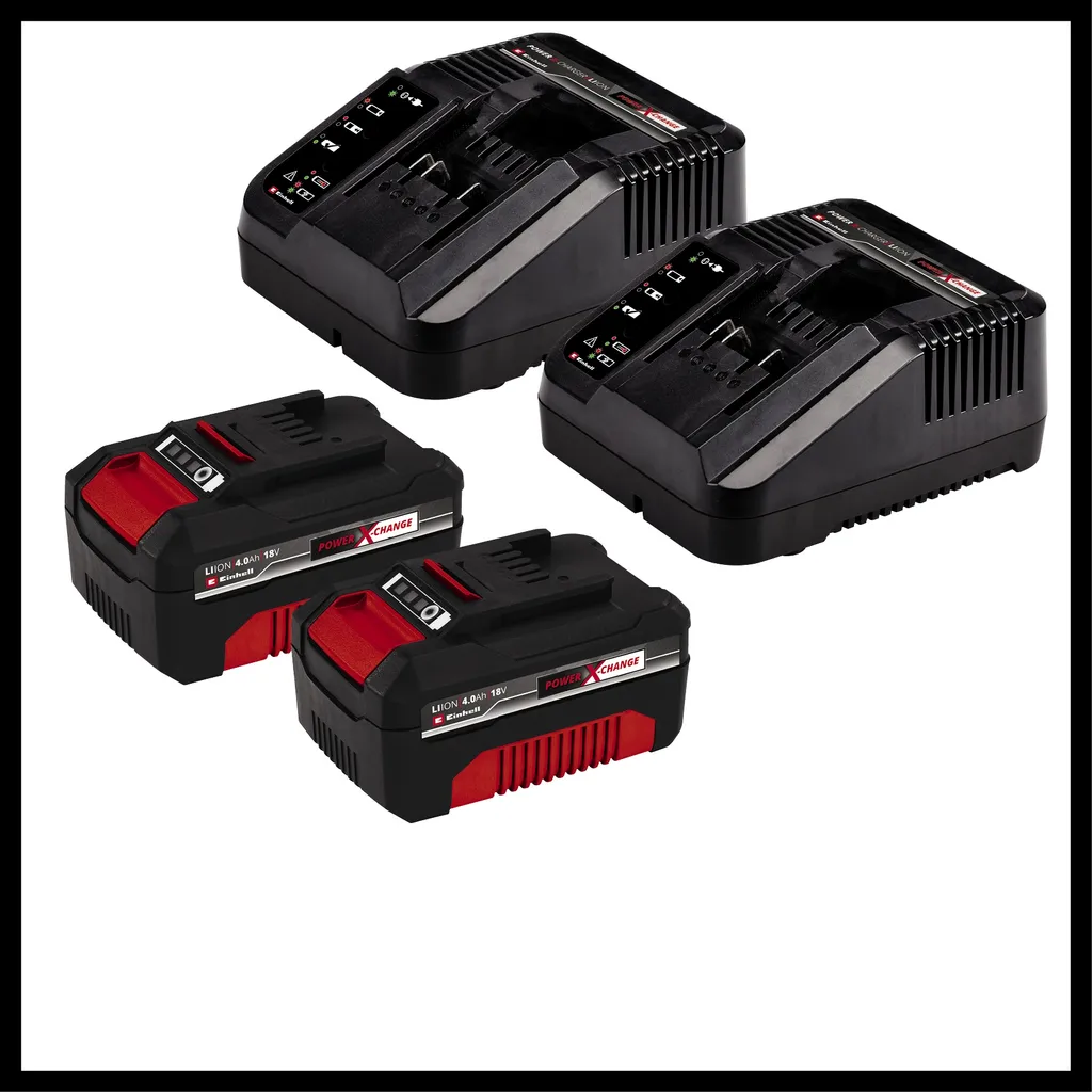 Einhell Power X-Change Akku-Rasenmäher GE-CM 43 Li M Kit (2x4,0Ah) 4 Einhell Power X-Change Akku-Rasenmäher GE-CM 43 Li M Kit (2x4,0Ah) – Bild 2