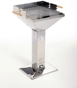 Mr. Gardener Trichtergrill Nebraska Edelstahl, Grillfläche 48 X 46,5 Cm -Günstiges Laube Lust Geschäft 36450338d578ad37418ad7ec3003bfbf