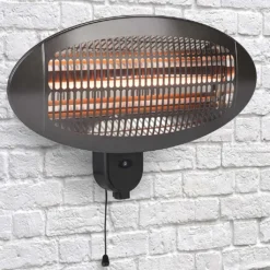 Millarco 58620 Infrarot Quarz Elektro Terrassenheizung Zur Wandmontage. Mit Einem Einzigen Kabelzug Zwischen Den Drei Heizstufen Zu Wechseln. Elektro-Infrarot-Heizstrahler Terrassenstrahler Wärmestrahler Elektrisch Heizpilz Terrassenheizer Infrarotstrahler Quarzstrahler Wandheizstrahler -Günstiges Laube Lust Geschäft 373212143870f236dd9feffd7b73ba94