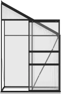 VidaXL Gewächshaus Anthrazit Aluminium 1,44 M³ -Günstiges Laube Lust Geschäft 37a897a51c0c7d5c7c0ec21847cab36e