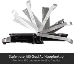 ONVAYA Kontaktgrill 3 In 1 Mit Wechselplatten: Grillplatte, Flachplatte & Waffelplatte, Sandwichmaker, Aufklappbar Als Tischgrill, 2000 Watt, Antihaftbeschichtet -Günstiges Laube Lust Geschäft 37c602f5e0a3525cd5557ffaf2824792