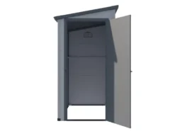 Anlehn-Gartenhaus Gerätehaus - Kunstharz - 2,12 M² - ALBERTO