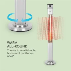 Heat Guru Plus Infrarot-Heizstrahler 2000W 3 Heizstufen Fernbedienung -Günstiges Laube Lust Geschäft 391b8fccd4c4d4e321980ac6815b1ed7