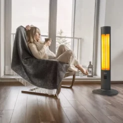 2000 Watt Stand Heizstrahler, 4 Heizstufen Mit Fernbedienung, Kohlenstoff Infrarotstrahler Für Innen- & Außenbereich 18 2000 Watt Stand Heizstrahler, 4 Heizstufen Mit Fernbedienung, Kohlenstoff Infrarotstrahler Für Innen- & Außenbereich -Günstiges Laube Lust Geschäft 3960d0ee432fd89ca13386546b80c4de