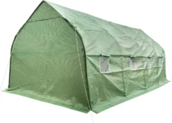 Tectake Foliengewächshaus In Zeltform Mit 8 Fenstern 600x300x205cm - Grün -Günstiges Laube Lust Geschäft 39d9518244060b38f5cc53638455ea53