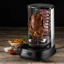 OneConcept Kebap Master - Dönergrill , Hähnchengrill , Gyrosgrill , Vertikalgrill , Drehgrill Mit Drehspieß , Elektro-/ Tischgrill Für Zu Hause , Max. Leistung: 1800 Watt , Schwarz -Günstiges Laube Lust Geschäft 3a9b3d018355c539d79cae354fef7577