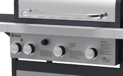 Tepro Gasgrill Rosedale, 3-Brenner Mit Seitenkocher, Max. 12,8 Kw, Grillfläche: 53 X 40 Cm -Günstiges Laube Lust Geschäft 3bfab454462450c63ecf35a58ac2788f