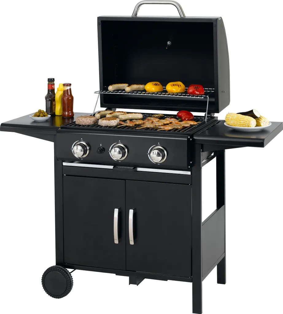 Tepro Gasgrill "Mayfield" 3 Edelstahlbrenner Je 3 KW; 3152 4 Tepro Gasgrill "Mayfield" 3 Edelstahlbrenner Je 3 KW; 3152 – Bild 2