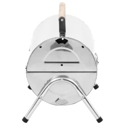VidaXL Tragbarer Tisch-Holzkohlegrill Edelstahl Doppelrost -Günstiges Laube Lust Geschäft 3e8dc90126f285a5c0c6850b69104bc6