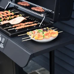 Outsunny Gasgrill BBQ Grillwagen Mit 4 Brennern 1 Seitenbrenner Schrank Multifunktion Metall Schwarz 125 X 51 X 100 Cm 19 Outsunny Gasgrill BBQ Grillwagen Mit 4 Brennern 1 Seitenbrenner Schrank Multifunktion Metall Schwarz 125 X 51 X 100 Cm -Günstiges Laube Lust Geschäft 3efdf575bfa4db207f05a886768c072d