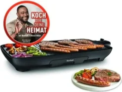 Tefal Malaga Tischgrill TG3918, Rechteckig, Schwarz -Günstiges Laube Lust Geschäft 41165d057f5e6cab8ac9e2b27bfe825b