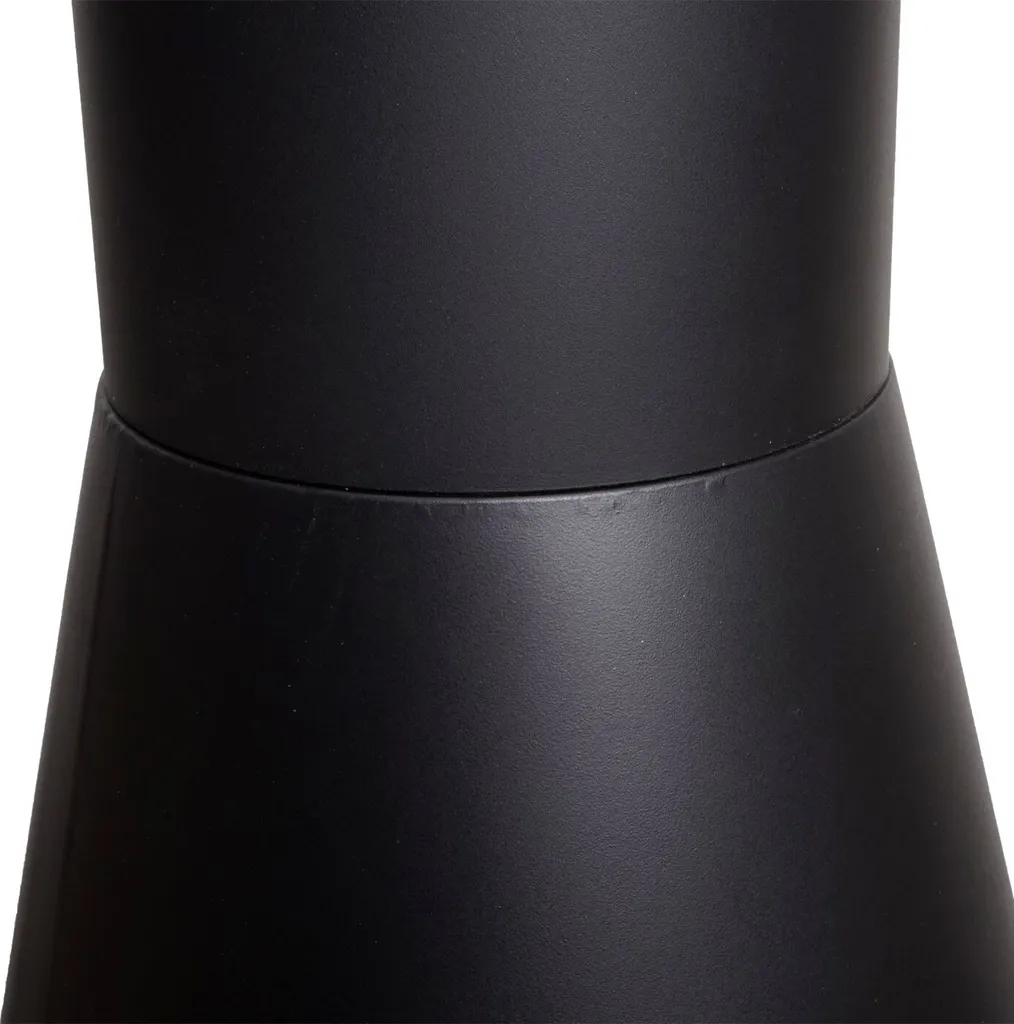 Gartenofen HWC-K90, Gartenkamin Terrassenkamin Terrassenofen, Schürhaken Feuerstelle 160x55cm Schwarz 4 Gartenofen HWC-K90, Gartenkamin Terrassenkamin Terrassenofen, Schürhaken Feuerstelle 160x55cm Schwarz – Bild 2