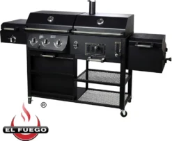 El Fuego Kombi Grill Arizona Gasgrill Und Holzkohle Smoker Grill -Günstiges Laube Lust Geschäft 416ac962e988f7c2fbe878b51cf59d77