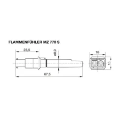 Satronic Honeywell Flammenwächter MZ 770 S Flammemfühler 50001 Ohne Adapter -Günstiges Laube Lust Geschäft 417cbe05ef037a17ecaef0dd1a005408