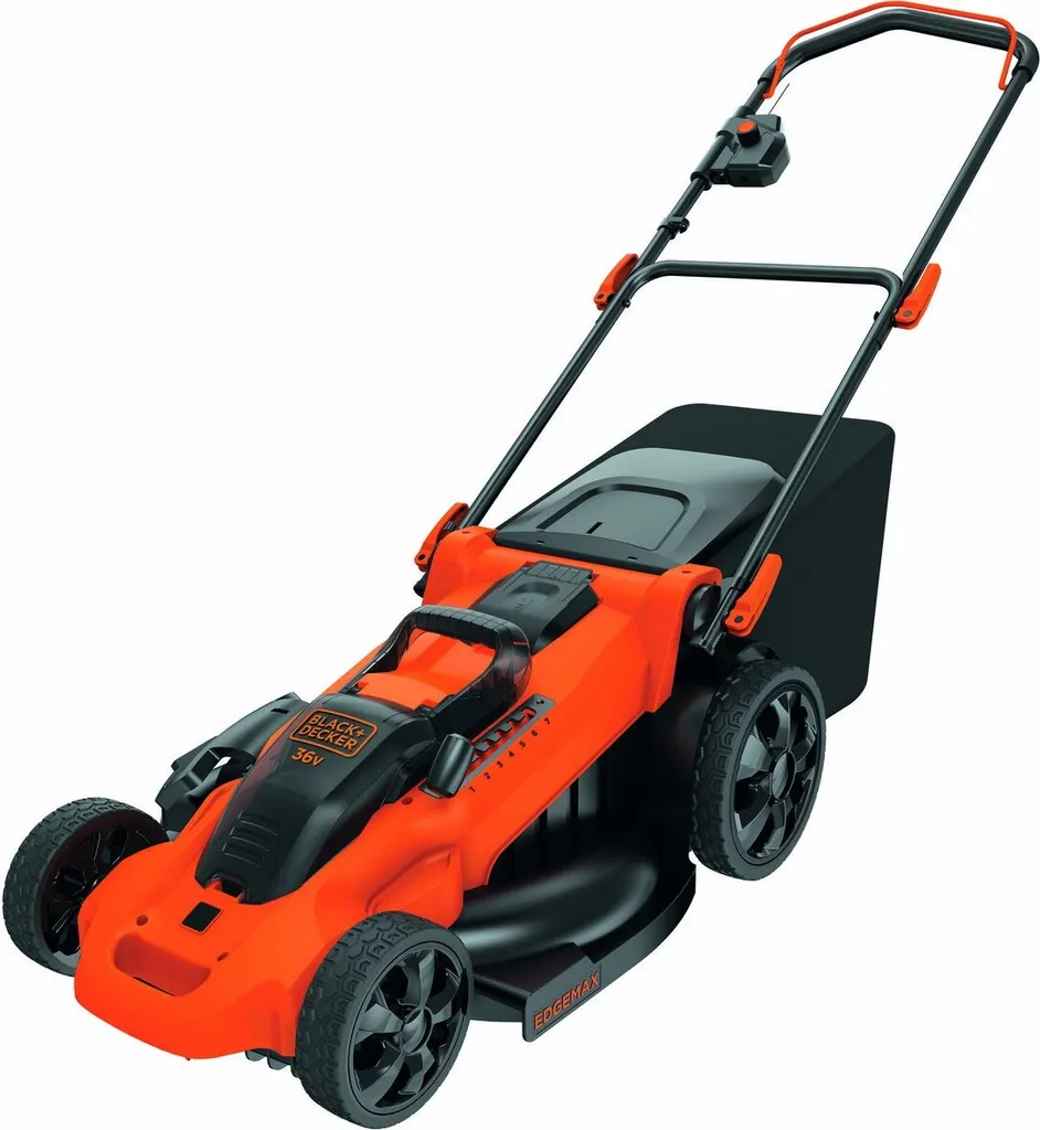 Black & Decker BLACK+DECKER CLMA4820L2 Akku Rasenmäher Autosense 36V 48cm 50L Mit 2 Akkus 3 Black & Decker BLACK+DECKER CLMA4820L2 Akku Rasenmäher Autosense 36V 48cm 50L Mit 2 Akkus