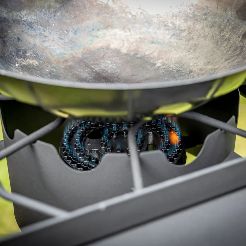 BBQ-Toro Gas Grilltisch Mit Windschutz | Gusseisen Gaskocher 2 Brenner | 12 KW 4 BBQ-Toro Gas Grilltisch Mit Windschutz | Gusseisen Gaskocher 2 Brenner | 12 KW – Bild 2