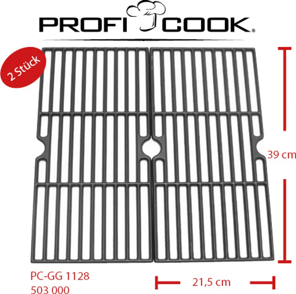 ProfiCook Gasgrill PC-GG 1128 Silber 2 Edelstahlbrenner 8 ProfiCook Gasgrill PC-GG 1128 Silber 2 Edelstahlbrenner – Bild 6