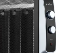 Purline MR1500B, Indoor, Flur, Schwarz, Drehregler, 1500 W, 500 W -Günstiges Laube Lust Geschäft 432a3e571e10f7205346d31eadb179f2