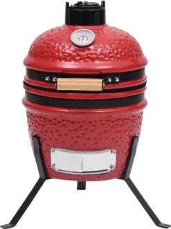 VidaXL 2-in-1 Kamado-Grill Smoker Keramik 56 Cm Rot -Günstiges Laube Lust Geschäft 433f56ae9e696cfc8cdc6b633d9f3fcb