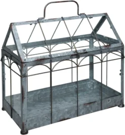Esschert Design Gewächshaus M. Verschließbarem Deckel, Pflanzenhaus Größe M, 36 X 19 X 32,7 Cm, Eisen/Glas Mit Tragegrifff, Stabile Standfüße 7 Esschert Design Gewächshaus M. Verschließbarem Deckel, Pflanzenhaus Größe M, 36 X 19 X 32,7 Cm, Eisen/Glas Mit Tragegrifff, Stabile Standfüße -Günstiges Laube Lust Geschäft 43876b8a0895645ae765c39439c01f7a