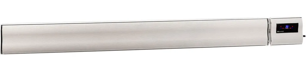 Blumfeldt Cosmic Beam Plus Terrassenheizstrahler Infrarot-Heizstrahler Elektroheizung , Dunkelstrahler , IR Comfort Heat , 2400 W , Thermostat: 5 - 45 °C , IP44 , Timer , Decken- Oder Wandinstallation , Fernbedienung , Aluminiumgehäuse , Weiß 12 Blumfeldt Cosmic Beam Plus Terrassenheizstrahler Infrarot-Heizstrahler Elektroheizung , Dunkelstrahler , IR Comfort Heat , 2400 W , Thermostat: 5 - 45 °C , IP44 , Timer , Decken- Oder Wandinstallation , Fernbedienung , Aluminiumgehäuse , Weiß – Bild 10