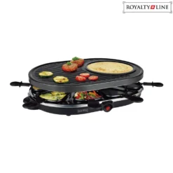 Royalty Line 2 In 1 Elektrogrill Mit 8 Stück Raclette -Günstiges Laube Lust Geschäft 453207dd1bf198e3fff166a99ee55bc2