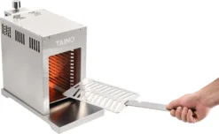 TAINO Oberhitzegrill Gas Steakgrill 800 Grad Hochleistungsgrill Edelstahl Silber -Günstiges Laube Lust Geschäft 45414f205f3838dab6147cf49170de2d