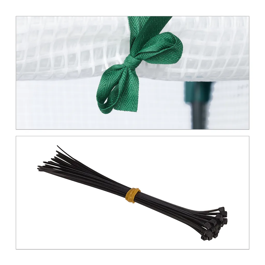 Relaxdays Gewächshaus Für Balkon Mit PE-Folie 11 Relaxdays Gewächshaus Für Balkon Mit PE-Folie – Bild 9