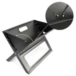 Relaxdays Klappgrill Tragbar Mit Kohleschale -Günstiges Laube Lust Geschäft 4563e5065fd93c1c67de24c8da9f1a32