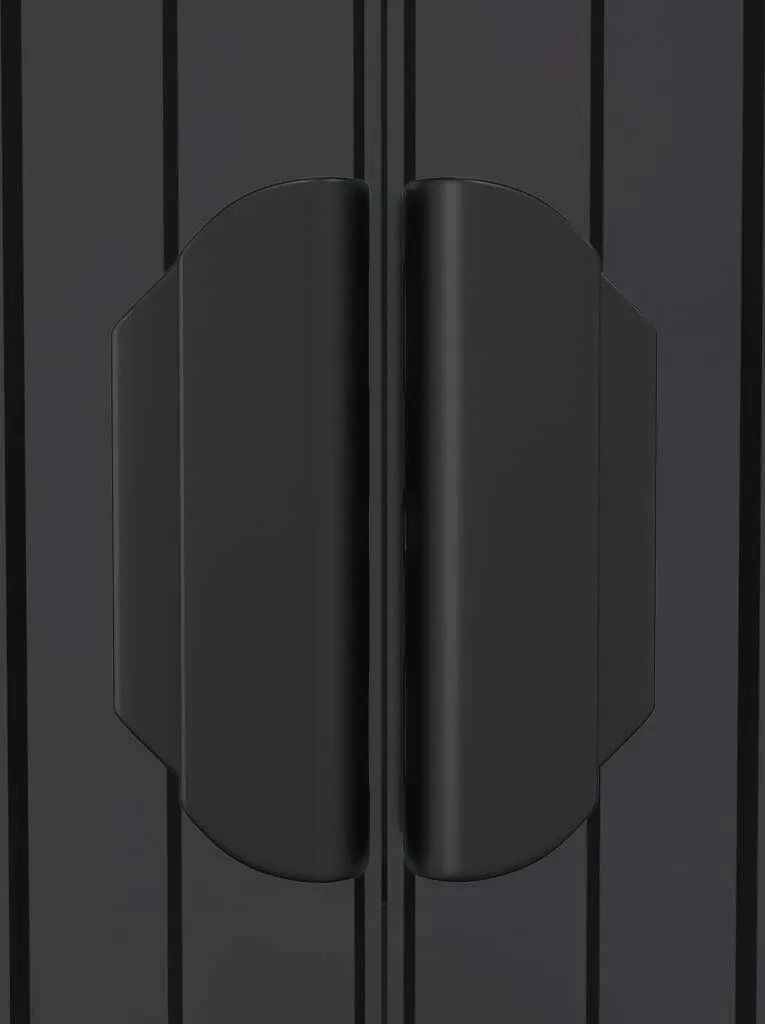 VidaXL Geräteschuppen Anthrazit 192x606x223 Cm Verzinkter Stahl 9 VidaXL Geräteschuppen Anthrazit 192x606x223 Cm Verzinkter Stahl – Bild 7