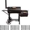 TAINO Yuma Massiver Smoker BBQ GRILLWAGEN Holzkohle Grill 90 Kg 3,5mm Set Roste -Günstiges Laube Lust Geschäft 46479115895284461a9dc97a48ad00cd