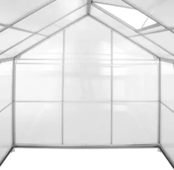 Tectake Gewächshaus Aus Aluminium Ohne Fundament - 190 X 185 X 195 Cm -Günstiges Laube Lust Geschäft 466d51477ac052b09cb6d2068b13277d