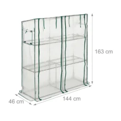 Relaxdays Foliengewächshaus Mit Ablagen -Günstiges Laube Lust Geschäft 467940bfba014c8d917ed3a8ea15b0fe