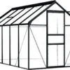 VidaXL Gewächshaus Anthrazit Aluminium 5,89 M² -Günstiges Laube Lust Geschäft 46bacab597d1373191b7e3c4343e2da3