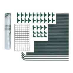 Juskys Foliengewächshaus 1 M² Aufrollbare Tür - Gewächshaus Für Tomaten - Stabiles Balkon Treibhaus Mit 4 Ebenen, Großem Eingang, PVC-Abdeckung -Günstiges Laube Lust Geschäft 4753b864a3812d0f0b996f748e8928e9