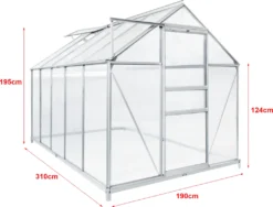 Gewächshaus Oisterwijk Glashaus Mit Fundament 310 X 190 Cm Gartengewächshaus Treibhaus Pavillon Aus Hohlkammerplatten 11 Gewächshaus Oisterwijk Glashaus Mit Fundament 310 X 190 Cm Gartengewächshaus Treibhaus Pavillon Aus Hohlkammerplatten -Günstiges Laube Lust Geschäft 47cb4b1f4358140c5b1ec1d95dcda098