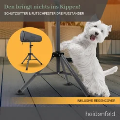 Heidenfeld Infrarot Heizstrahler IH100 -Günstiges Laube Lust Geschäft 48e305f7f2eed2c81880c7185254c0c1