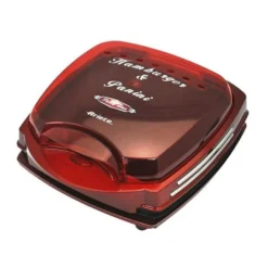 Ariete Party Time Hamburger Maker, Rot -Günstiges Laube Lust Geschäft 49eec18a36f0e9893c3a1ef491a60aaa