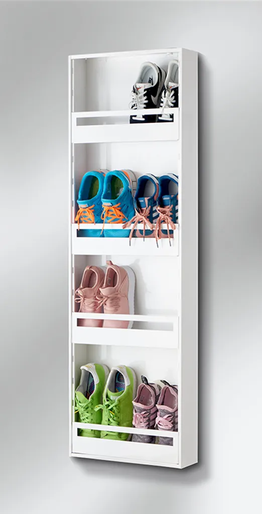 Schuhschrank FLASH Motivschrank Single F327 Sonnenuntergang Berge Weiß 5 Schuhschrank FLASH Motivschrank Single F327 Sonnenuntergang Berge Weiß – Bild 3