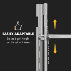 Klarstein Spanferkelgrill Drehspieß Mit Motor 12 Watt - Höhenverstellbar - Edelstahl Spanferkel Grill - Max 70 Kg - Silber Grillspieß Mit Motor Grill Drehspieß Mit Motor Spießbratengrill Mutzbratengrill -Günstiges Laube Lust Geschäft 4b14ce2083745cfc0cd8d679140dd5ff