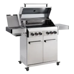TAINO PLATINUM 4+2 Gasgrill Komplett Edelstahl 4-Brenner Silber Grillwagen BBQ Keramik-Brenner Backburner Sizzle-Zone Piezozündung Seitenkocher Gusseisen-Roste Set Inkl. Zubehör 22 TAINO PLATINUM 4+2 Gasgrill Komplett Edelstahl 4-Brenner Silber Grillwagen BBQ Keramik-Brenner Backburner Sizzle-Zone Piezozündung Seitenkocher Gusseisen-Roste Set Inkl. Zubehör -Günstiges Laube Lust Geschäft 4c87777f8c6fd0565a7e24de0b6eb2b4
