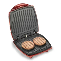 Ariete Party Time Hamburger Maker, Rot -Günstiges Laube Lust Geschäft 4dec5fe0de5fed5d201d8b173897dce1