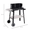 Outsunny Grillwagen Grillstation Standgrill Mit Windschutz 2 X Ablagefach Höhenverstellbar Grillrost Metall Schwarz 83 X 45 X 87 Cm 2 Outsunny Grillwagen Grillstation Standgrill Mit Windschutz 2 X Ablagefach Höhenverstellbar Grillrost Metall Schwarz 83 X 45 X 87 Cm -Günstiges Laube Lust Geschäft 4e01d3ee5c6c6a330623f52f416b967e