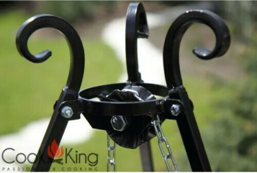 CookKing 22009 Schwenkgrill 200cm - Grillrost Aus Rohstahl 80cm 4 CookKing 22009 Schwenkgrill 200cm - Grillrost Aus Rohstahl 80cm – Bild 2